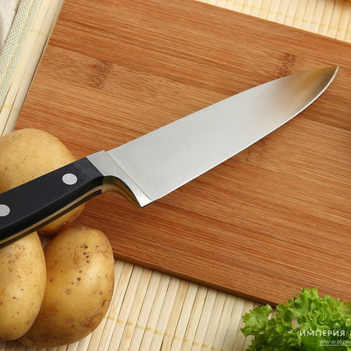 Поварской нож 16 см, из кованой высокоуглеродистой нержавеющей стали, черный, 2550, Clasica, Arcos