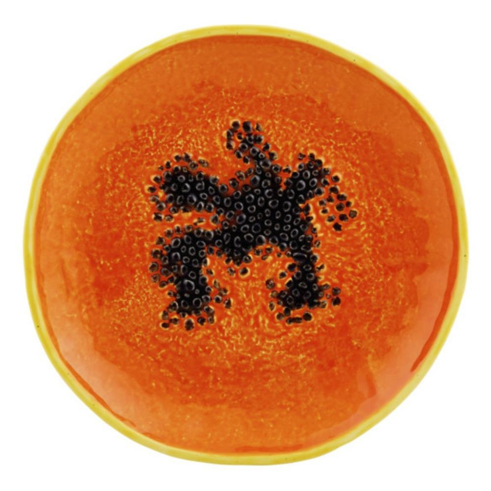 Тарелка десертная 21х21х2,6 см Bordallo Pinheiro "Папайя"