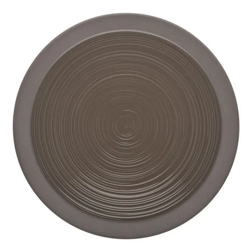 Тарелка обеденная 26 см Guy Degrenne Bahia коричневая