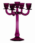 Подсвечник 5-ти рожковый 30 см светло-фиолетовый, Ravello, Nachtmann