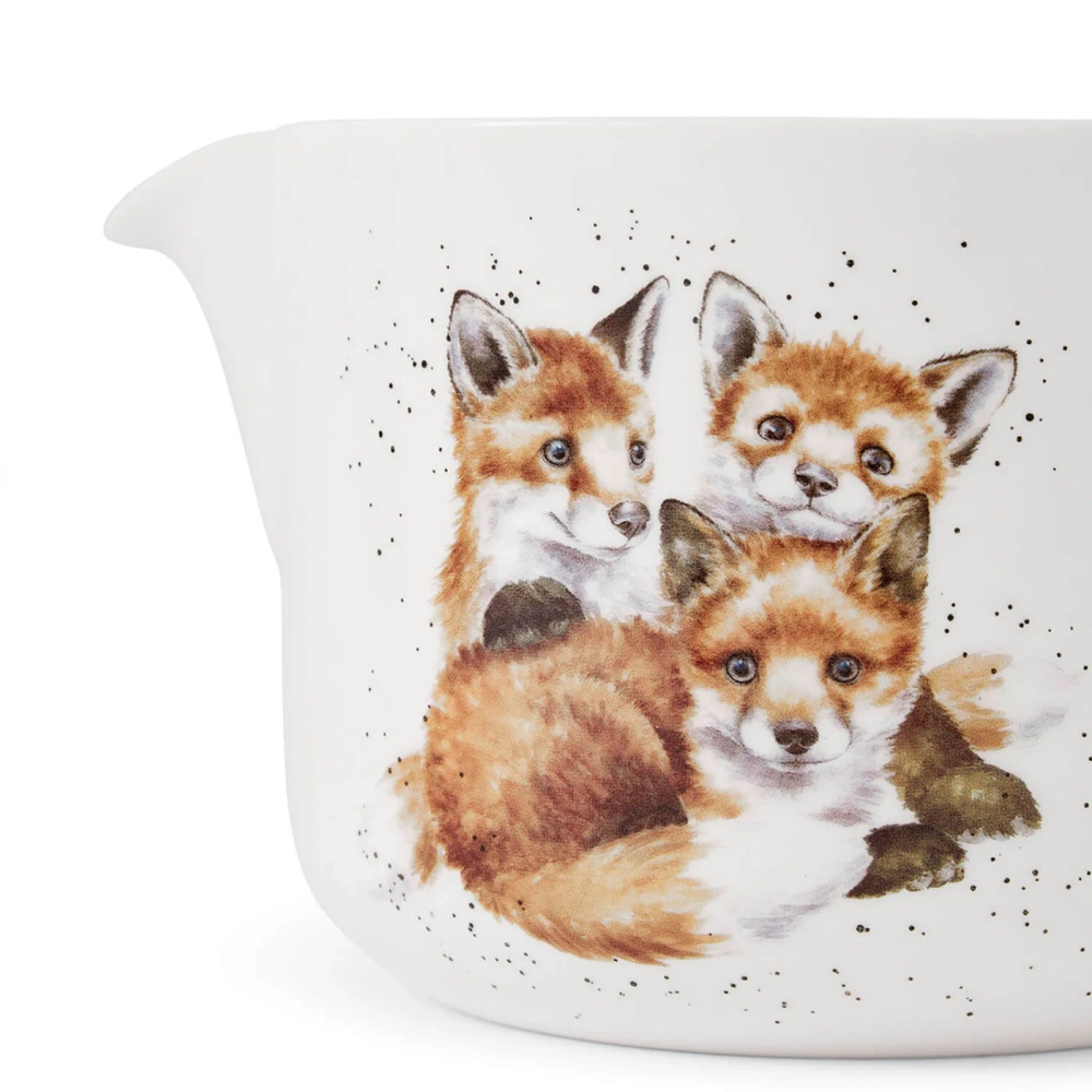 Миска для замешивания Лисята "Забавная фауна. Ежики", Wrendale Designs, Royal Worcester