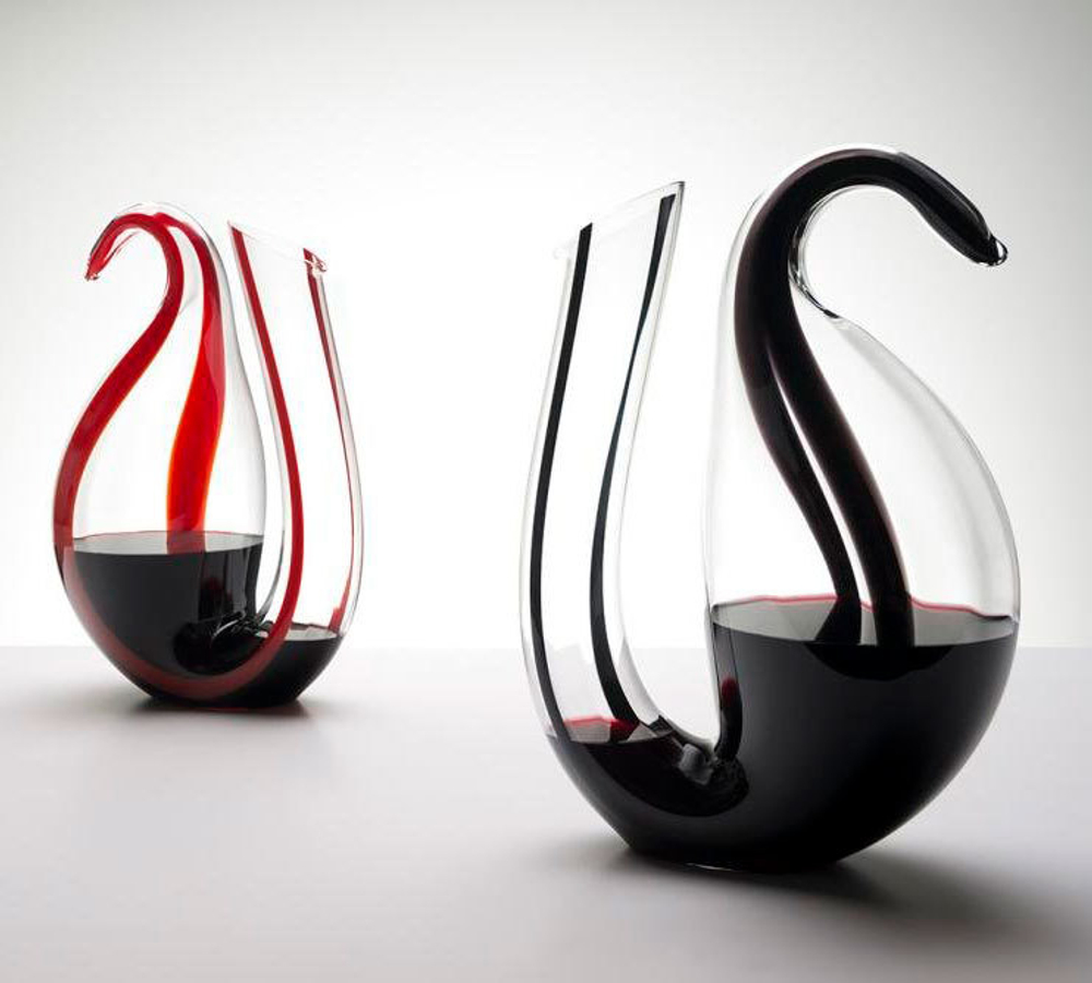 Хрустальный декантер ручной работы, Ayam Black Stripe, 1.7 л, Riedel (2016/02)