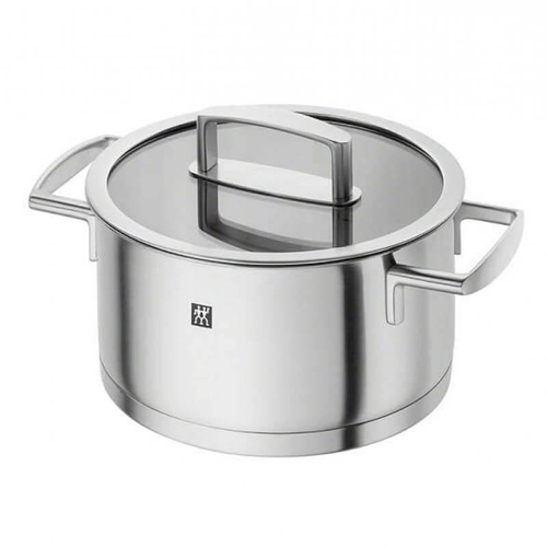 Кастрюля из нержавеющей стали 20 см, 3,5 л, для индукционных плит, 66463-200, ZWILLING Vitality, Zwilling