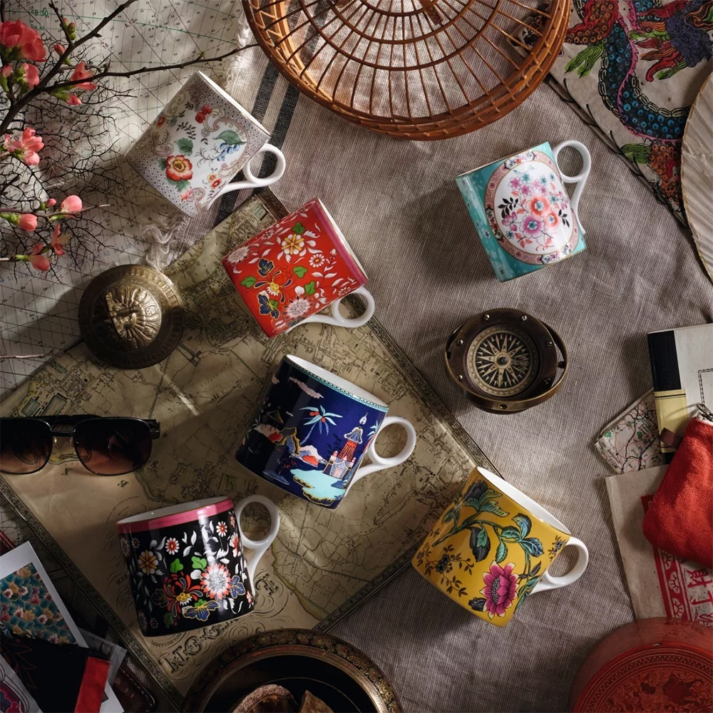 Кружка Wedgwood Вандерласт Камелия 250 мл, фарфор
