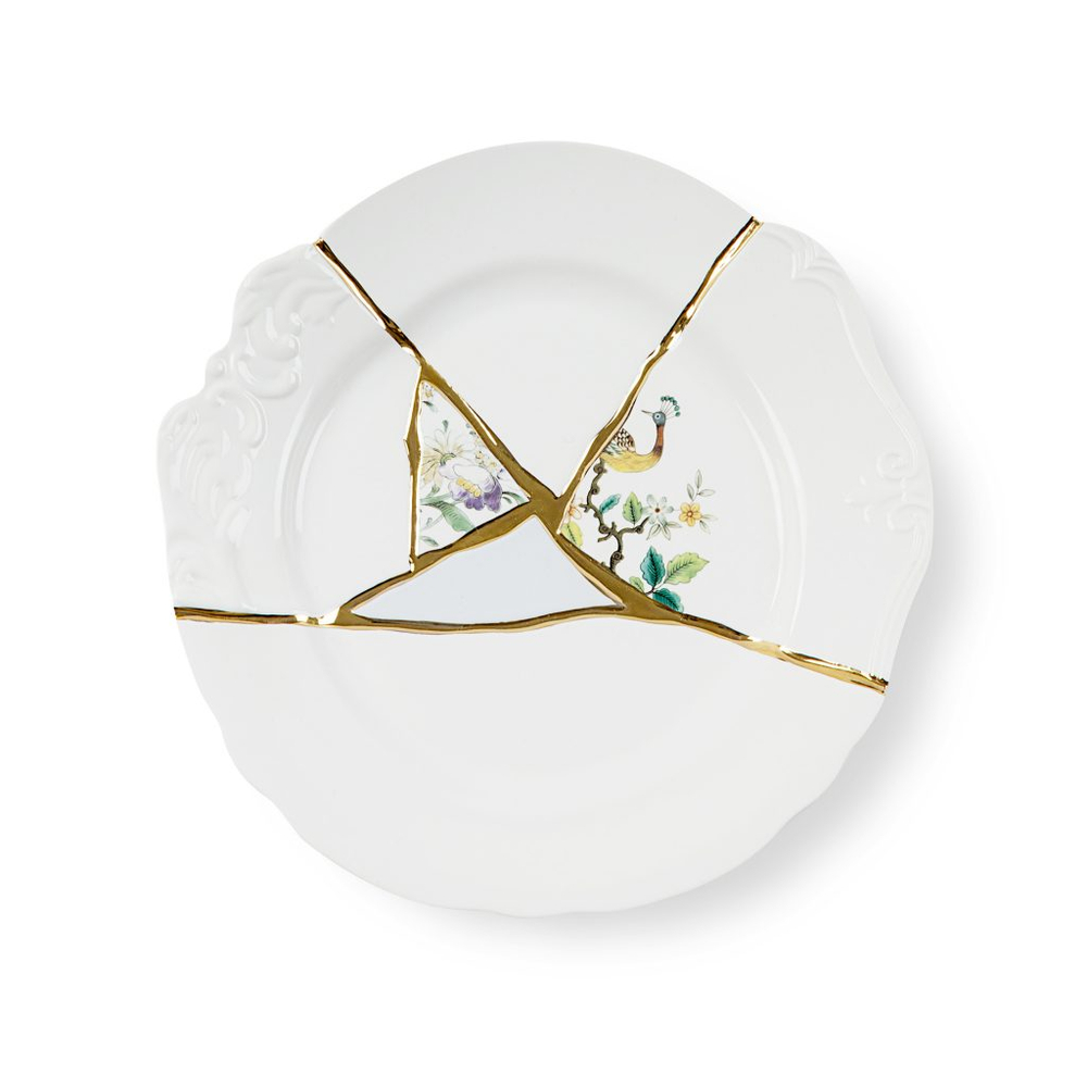 Тарелка 27,5 см, Kintsugi, Seletti (09612)