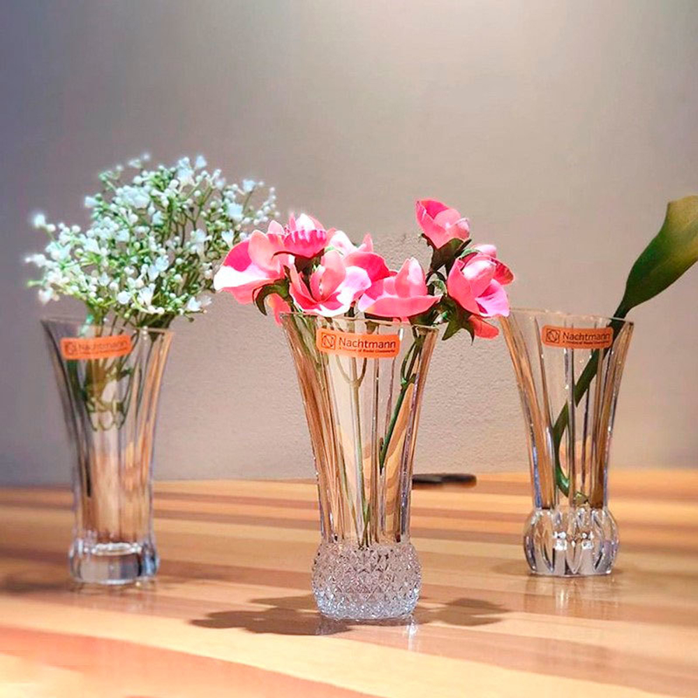Набор маленьких ваз для цветов 3шт Spring Nachtmann