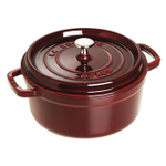 Кокот круглый, 5,25 л, 26 см, гранатовый, La Cocotte, Staub в Этикет