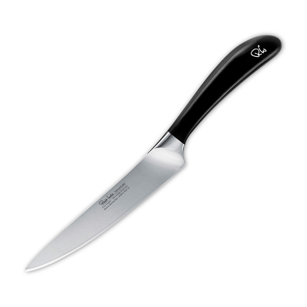 Набор из 4 кухонных ножей в подставке из ореха, Signature Knife, Robert Welch