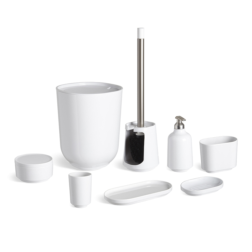 Мыльница Step белая, Umbra