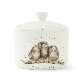 Банка "Забавная фауна. Совята", Wrendale Designs, Royal Worcester