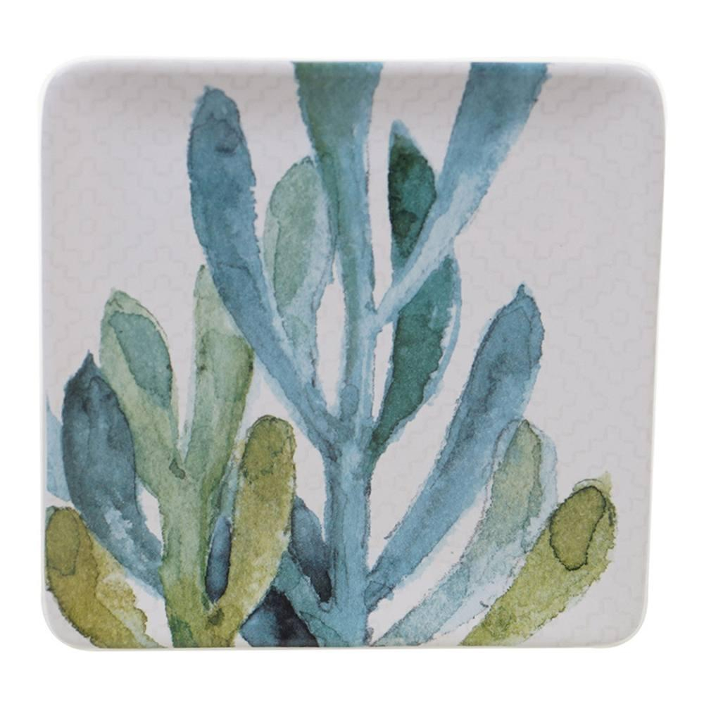 Тарелка закусочная Суккулент 22 см Certified Int. Кактусы