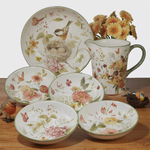 Тарелка суповая 23 см Certified Int. Песня природы, «Флоксы»