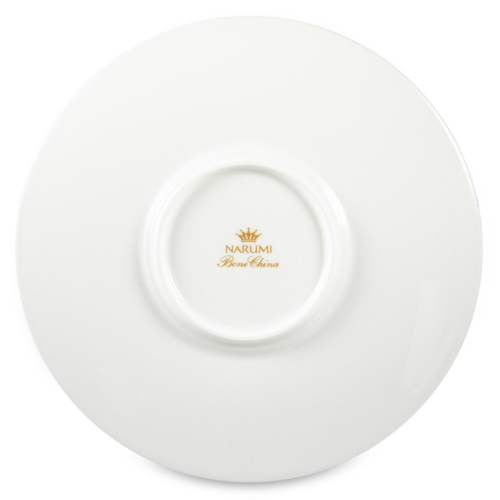 Чашка чайная с блюдцем Narumi Аврора Шампань 270 мл, фарфор костяной