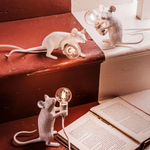 Настольная лампа Mouse Lamp Lyie Down USB, Seletti