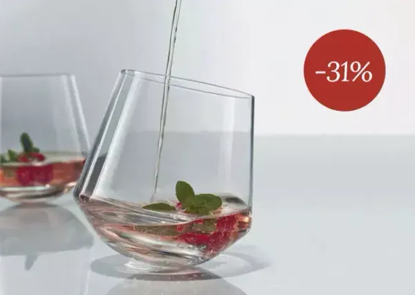 Скидки до 31% на бокалы и стаканы для напитков Schott Zwiesel