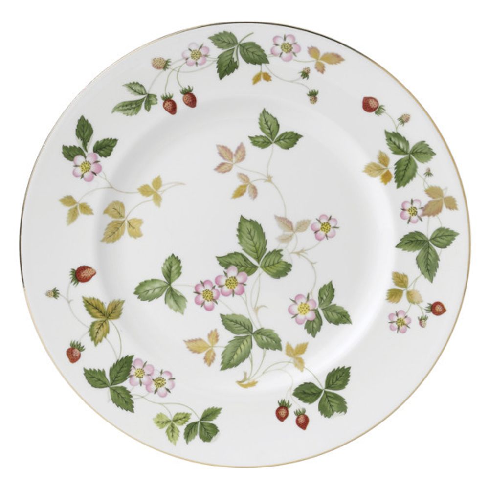Тарелка закусочная Wedgwood Земляника 23 см, фарфор