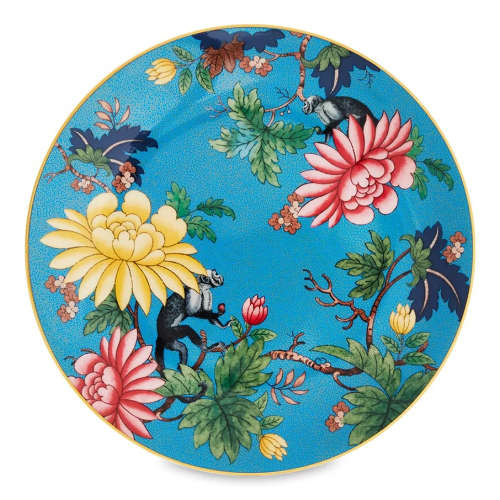 Тарелка закусочная Wedgwood Вандерласт Сапфировый сад 20 см, фарфор
