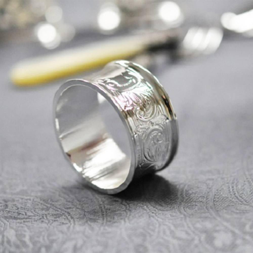 Набор колец для салфеток 4,5 см Queen Anne 4 пр