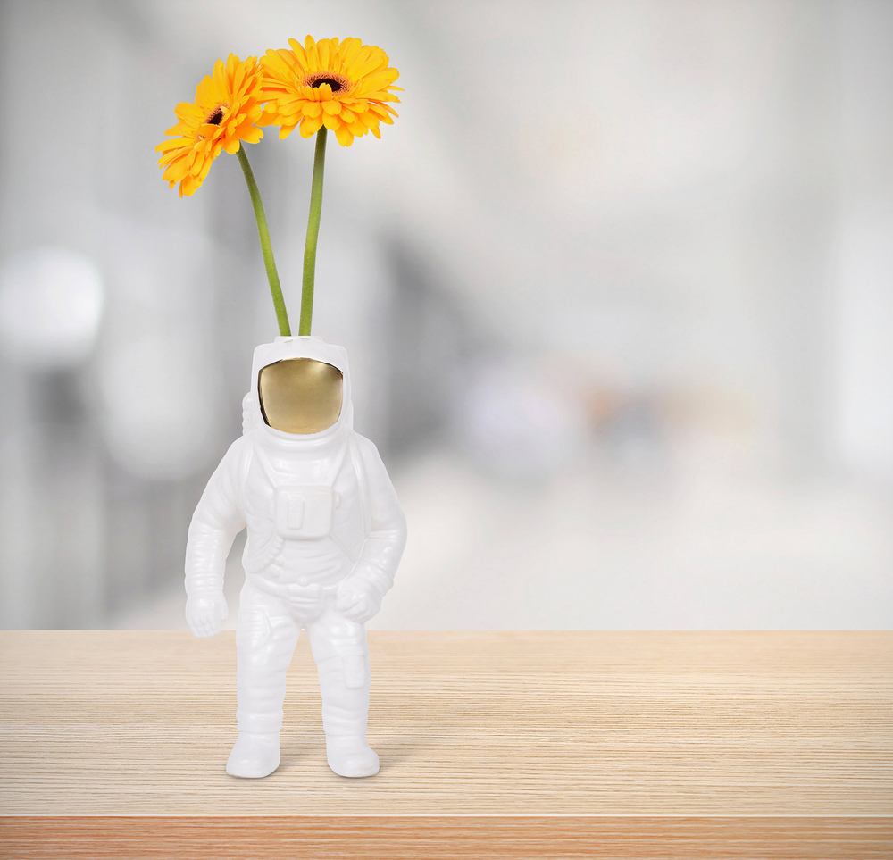 Ваза 28 см Starman white, Cosmic Diner, Seletti