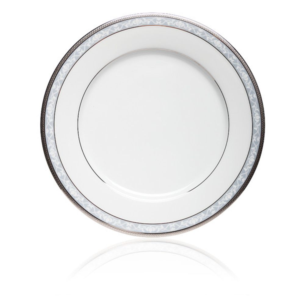 Тарелка обеденная Noritake Хэмпшир, платиновый кант 27 см