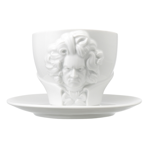 Чайная пара Ludwig van Beethoven 260 мл Tassen Talent белая