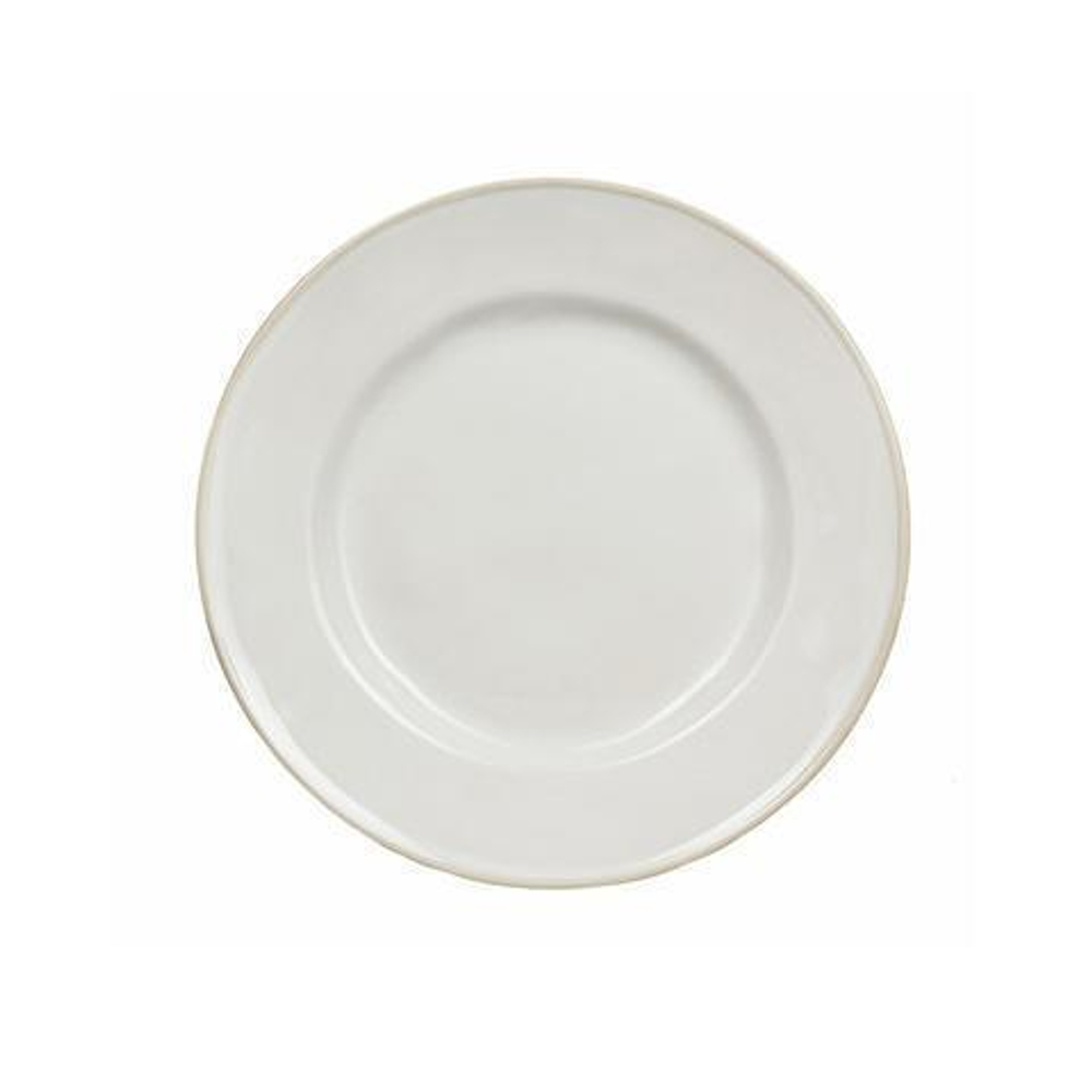 Тарелка салатная 22,6 см Costa Nova Beja  белый/бежевый