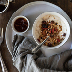 Тарелка обеденная 27,2 см Costa Nova Lagoa Eco Gres белая