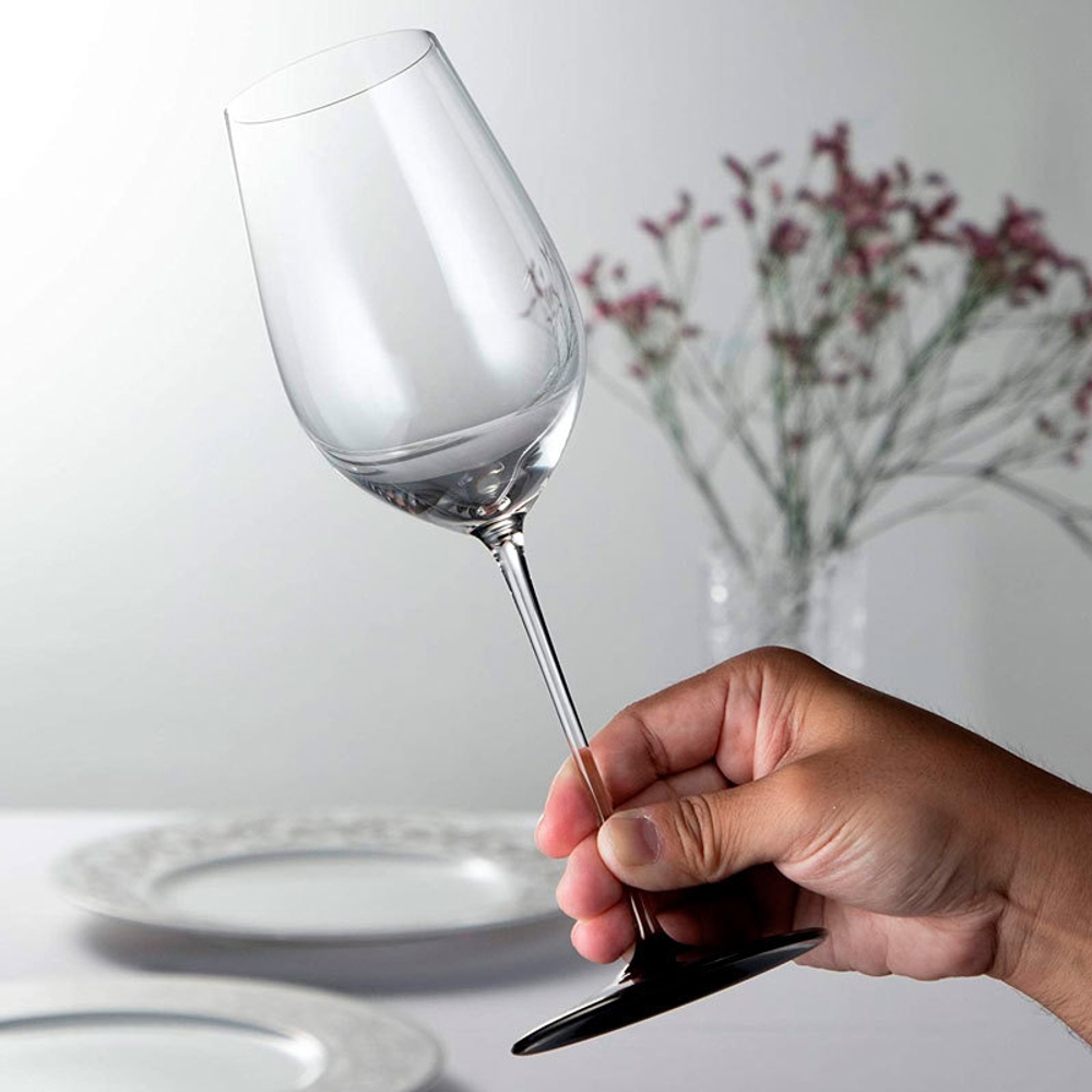 Купить хрустальный, свадебный бокал для белого вина 380 мл, Sommeliers Black Tie, Riedel (4100/15)