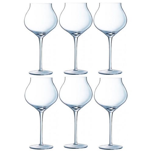 Набор бокалов для вина 400 мл, 6 шт, хрустальное стекло, N6380, Macaron, Chef & Sommelier