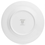 Тарелка пирожковая Noritake Богарт платиновый 16,5 см, фарфор костяной