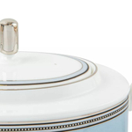 Чайник Noritake Богарт платиновый 1,25 л, фарфор костяной