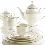 Купить Чашку чайную 180 мл, фарфор, LEN6141097, Чистый опал, Lenox в онлайн-магазине элитной посуды Этикет
