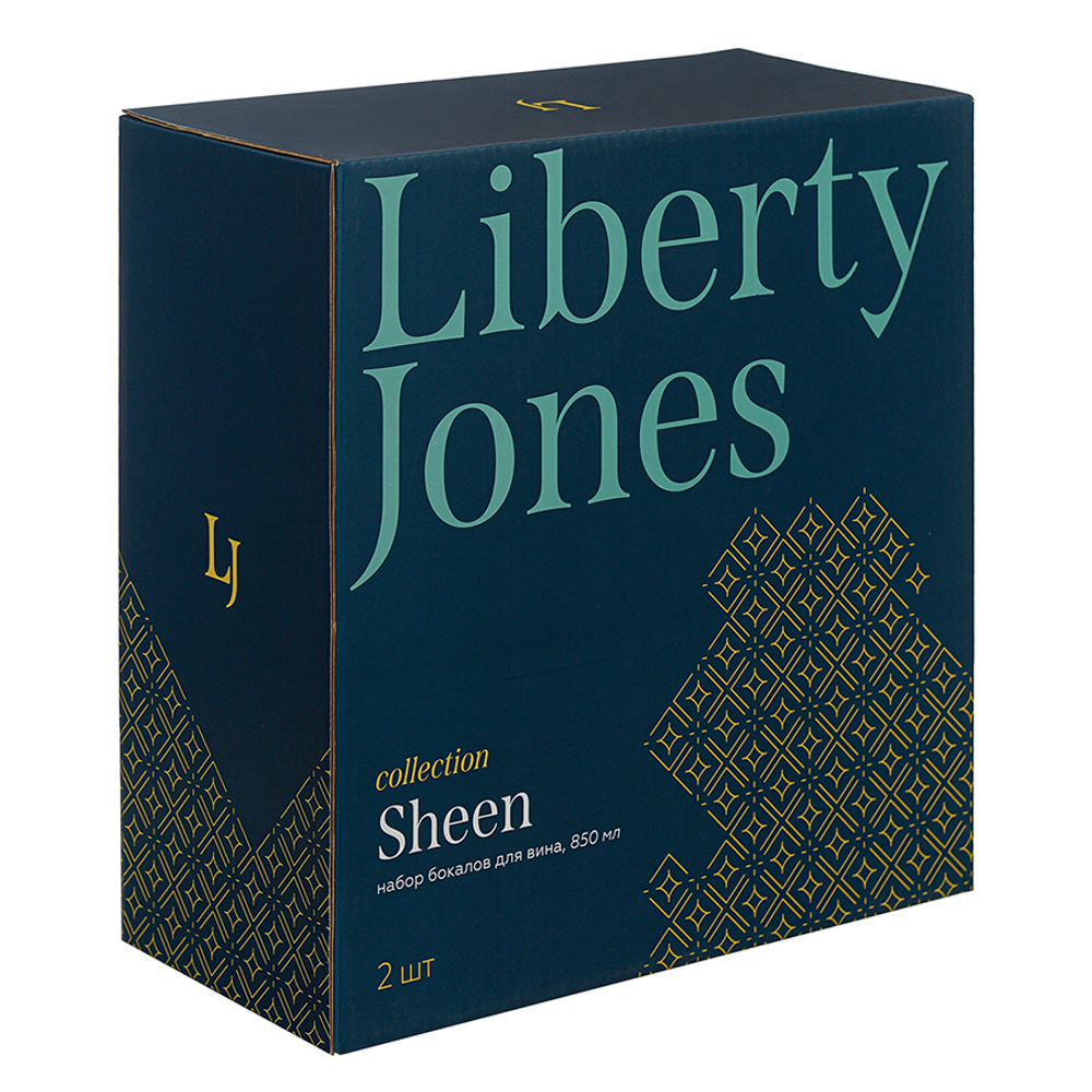 Набор бокалов для вина Sheen, 850 мл, 2 шт., Liberty Jones