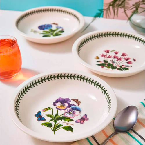 Тарелка суповая Portmeirion "Ботанический сад.Маргаритка" 22,6см