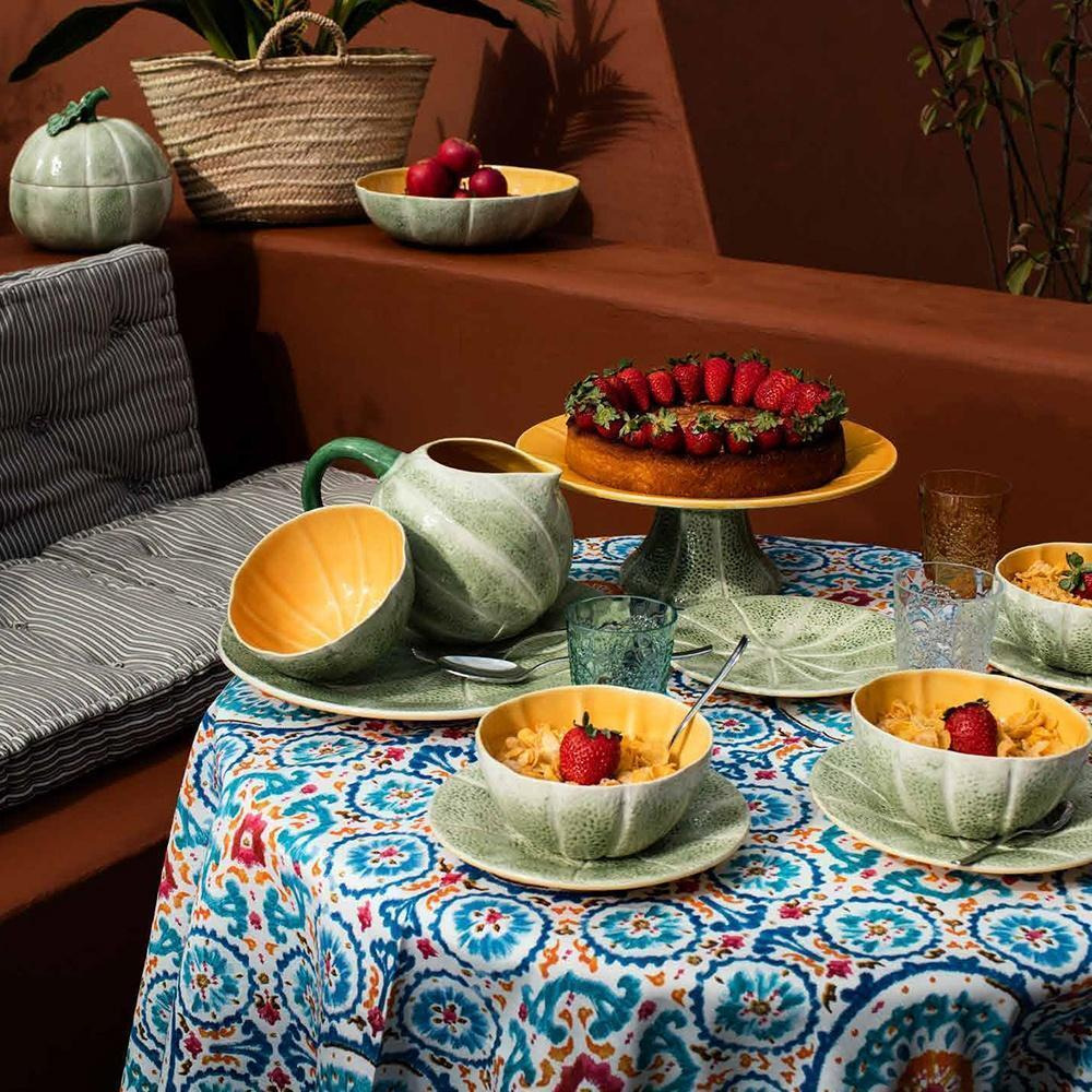 Тарелка закусочная 20 см Bordallo Pinheiro "Дыня"