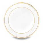Тарелка суповая 23 см, фарфор, LEN100110362, Федеральный золотой кант, Lenox в интернет-магазине качественной посуды Этикет