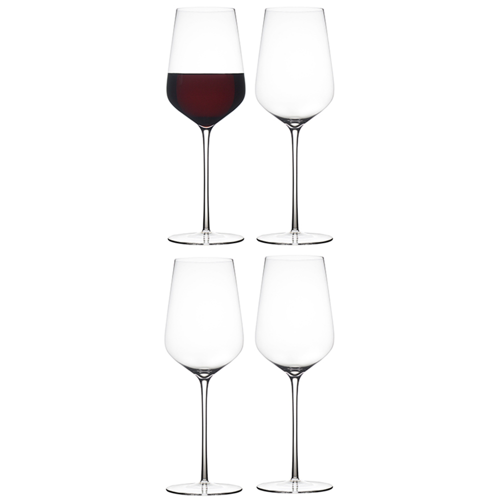 Набор бокалов для вина Flavor, 730 мл, 4 шт., Liberty Jones