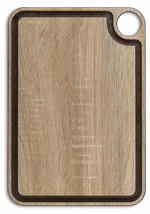 Разделочная доска из дерева с желобом 33х23 см, Cutting boards, Arcos