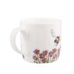 Фарфоровая кружка для чая и кофе с подставкой "Забавная фауна. Шмель", 310 мл, Royal Worcester