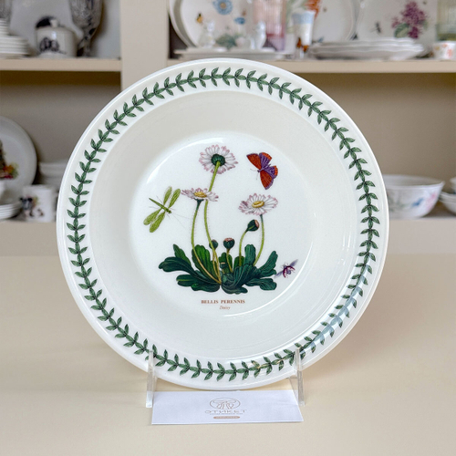 Тарелка суповая Portmeirion "Ботанический сад. Маргаритка" 21,5см