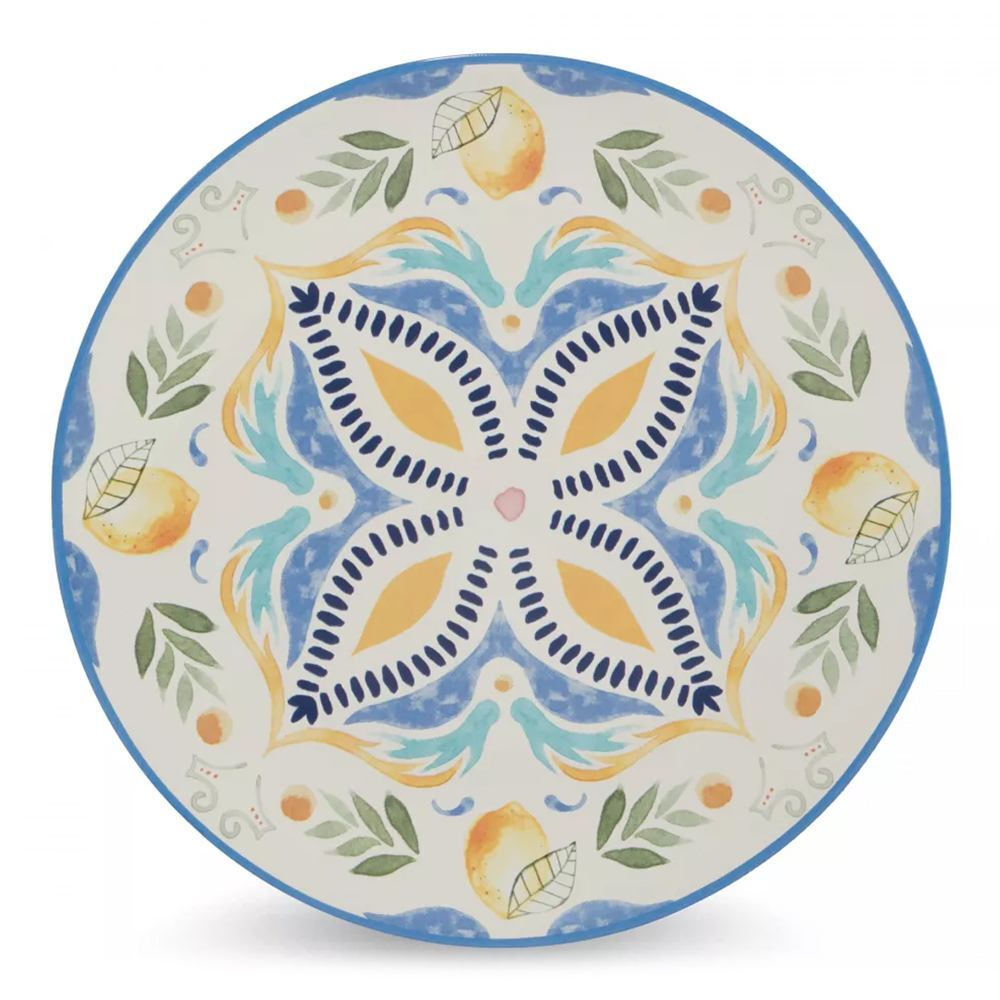 Тарелка обеденная 28 см Certified Int. Лимонад-1