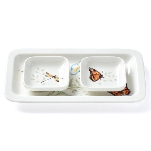 Набор для суши 3 предмета, LEN892531, Бабочки на лугу, Lenox