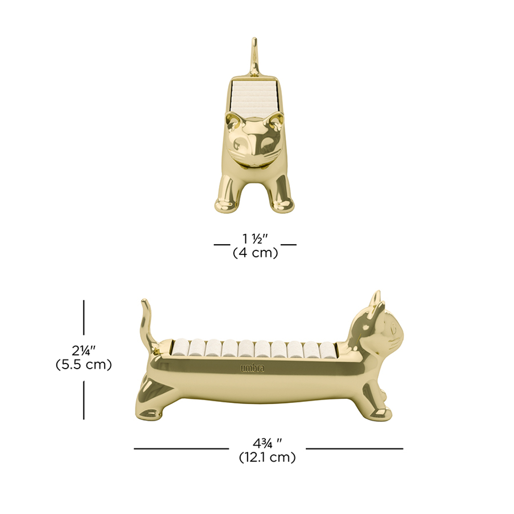 Держатель для колец Ali Cat, латунь, Umbra