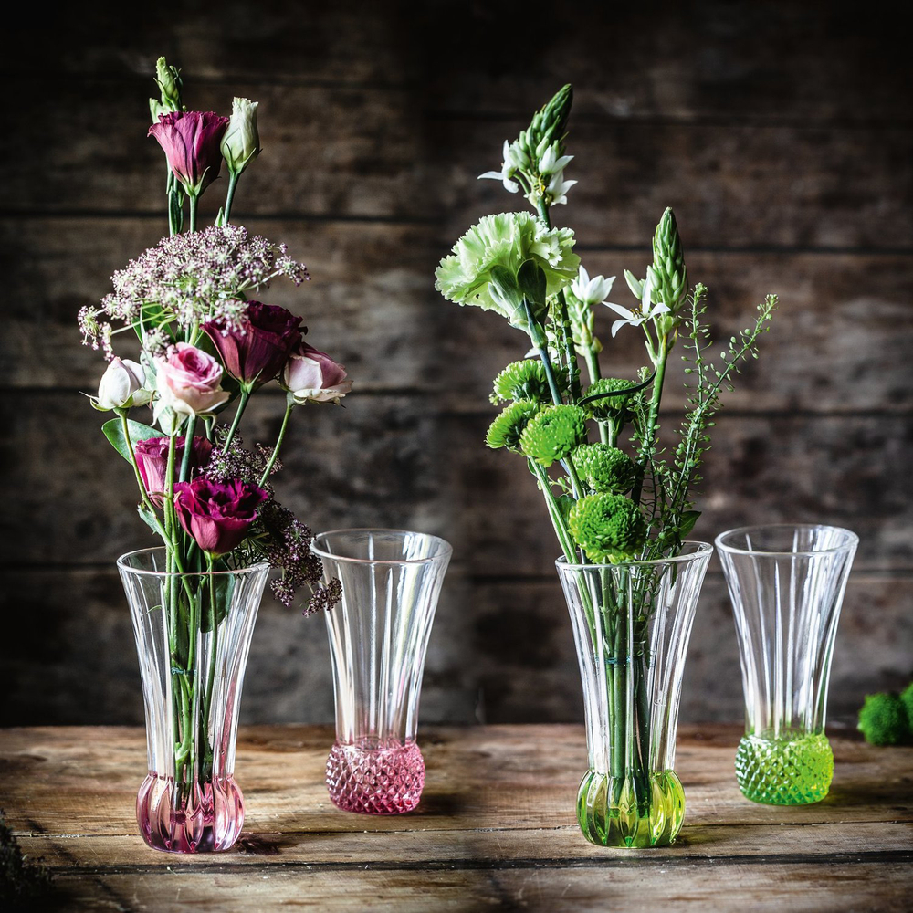 Набор из 2-ух хрустальных ваз для цветов, Spring, Nachtmann