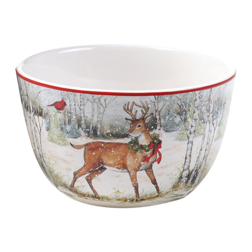 Салатник индивидуальный 13 см Certified Int. Зимний лес