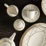 Блюдо овальное 36 см Gem Cut, Prouna