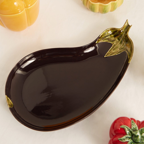 Блюдо 50х28,5 см Bordallo Pinheiro "Баклажан"