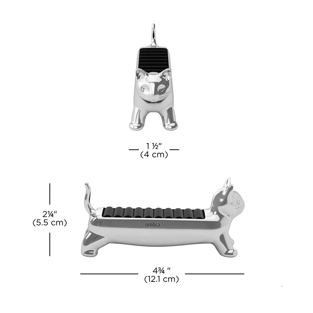 Держатель для колец Ali Cat, хром, Umbra