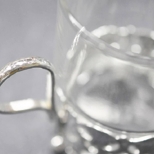 Стакан с подстаканником Королевский 7х9 см Queen Anne