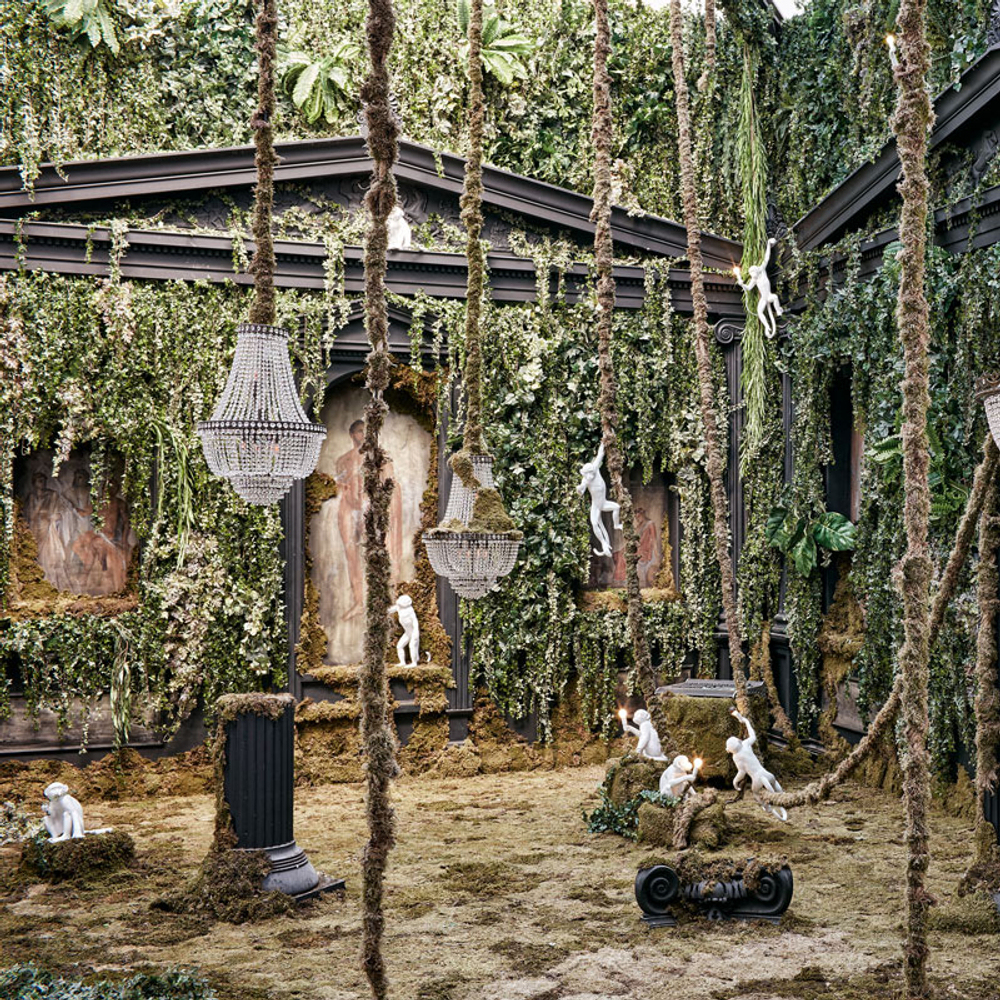 Настольная лампа Monkey Lamp Outdoor Sitting, Seletti